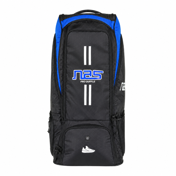 NAS PRO DUFFLE BAG- BLACK AND NAVY