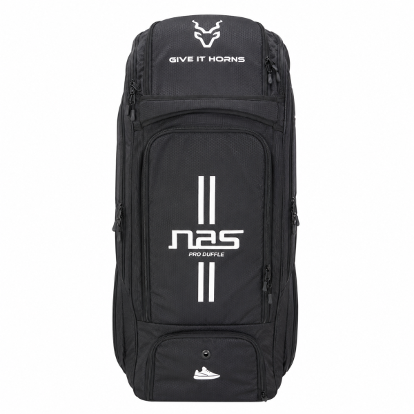 NAS PRO DUFFLE BAG- BLACK AND WHITE