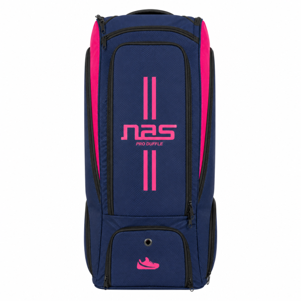 NAS PRO DUFFLE BAG- NAVY AND PINK
